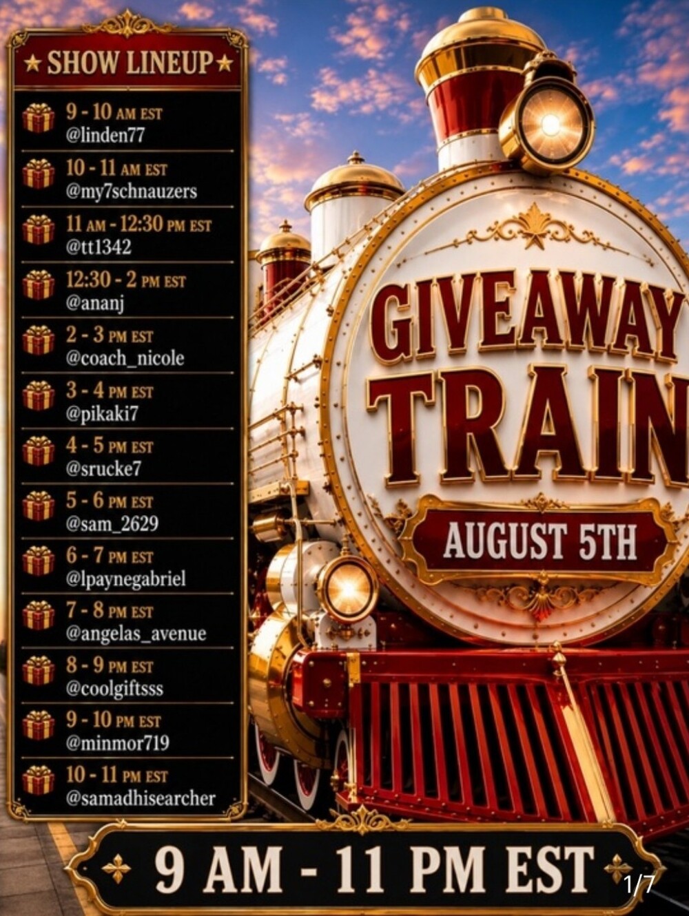 Train Share Show!!!
